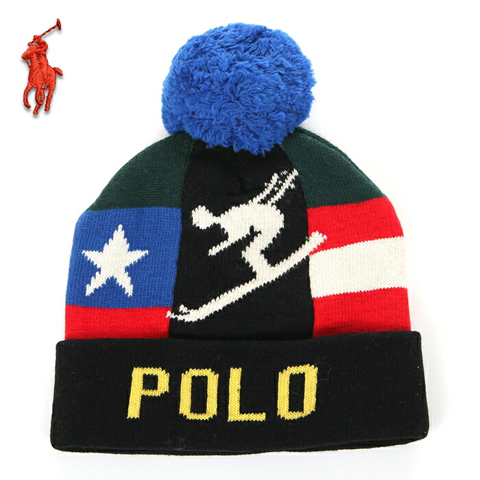 楽天市場 ラルフローレン ニット帽 ボンボン メンズ レディース 18新作 Polo Ralph Lauren ニットキャップ ポンポン Usa アメカジ ブランド ファッション ブルー レッド 赤 青 Spotcheck Shop