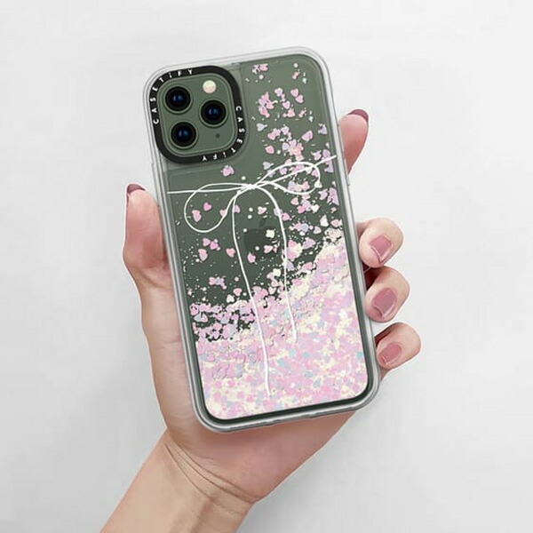 楽天市場 ケースティファイ アイフォン Xi 11 Pro ケース テイク ア ボウ 2 ブラン グリッター ケース Casetify Take A Bow 2 Blanc Glitter Case Iphone Xi 11 Proブランド La 海外 Xirスマホ