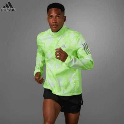 【楽天市場】アディダス adidas ランニングウェア オウン ザ ラン ジャケット 総柄プリント メンズ 男性用 MKY30：バレーボール館