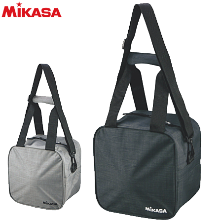 Mikasa バレーボール用バッグ 黒 ミカサ(MIKASA) バレーボールボールバッグ 6個入り チーム名あり