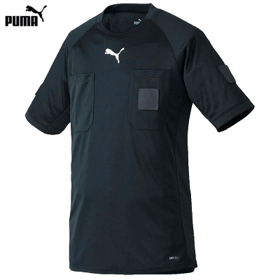 プーマ PUMA サッカー レフェリーシャツ レフェリーウェア 半袖 審判ウエア 705377【１枚までメール便OK】