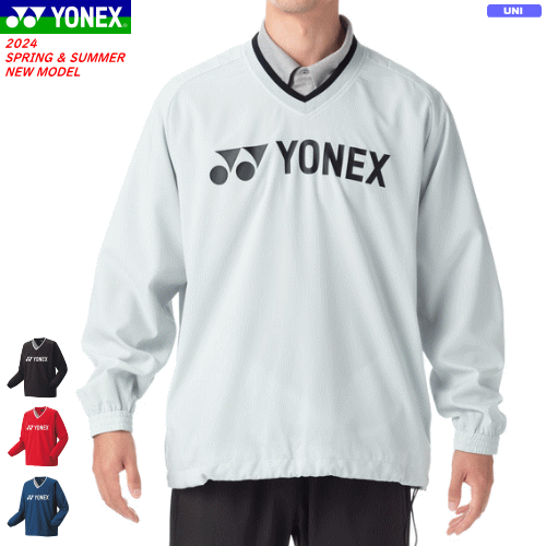 楽天市場】YONEX ヨネックス 裏地付Vブレーカー 長袖シャツ V