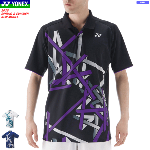 ヨネックス YONEX ゲームシャツ ユニホーム 半袖ポロシャツ 10678 ユニセックス 男女兼用 【1枚までメール便OK】