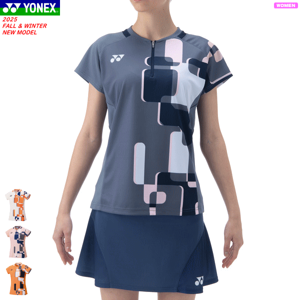 ヨネックス YONEX ゲームシャツ ユニホーム 半袖シャツ 20856 レディース 女性用 【1枚までメール便OK】