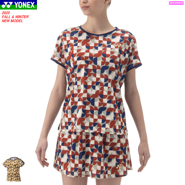 ヨネックス YONEX 力くらべプルオーバー 制服 半袖プルオーバー  20903  レディース 亭主もち用 【1枚まで電子メイル便聞き入れる】