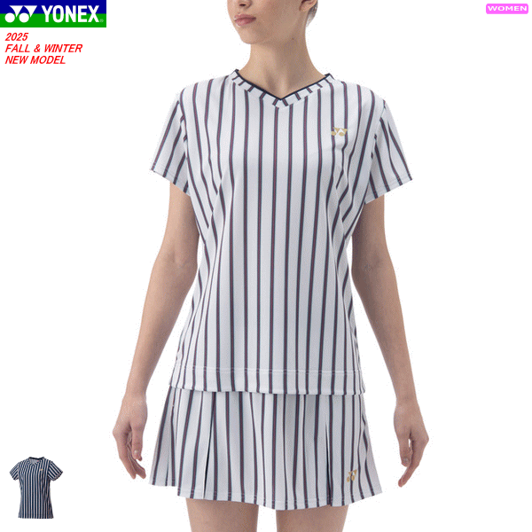 ヨネックス YONEX 力くらべプルオーバー 制服 半袖プルオーバー  20906 レディース 亭主もち用 【1枚まで電子メイル便聞き入れる】
