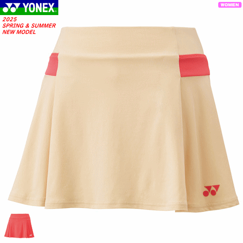 ヨネックス YONEX スコート（下穿きスパッツ付）スカート 制服 26145 レディース 御上さん用 【1枚まで電子メール便差しゆるす】