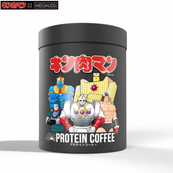 グッデイファクトリー プロテインコーヒー（30包入り）キン肉マンコラボ 正義超人バージョン インスタントコーヒー たんぱく質補給 サプリ GOODDAY FACTORY KIN140画像