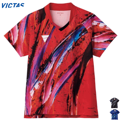 ヴィクタス VICTAS 卓球 ゲームシャツ ユニフォーム V-OLGS430 レディース 女性用 512407【１枚までメール便OK】