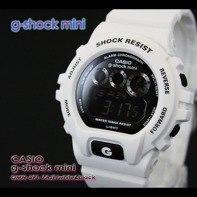 楽天市場】【g-shock mini】 G-ショック ミニ GMN-500-1B2JR / Black