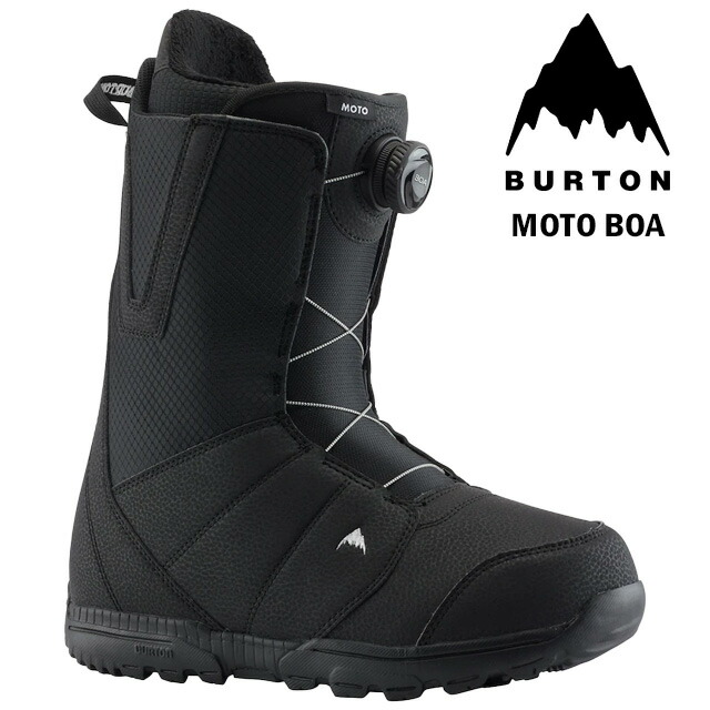 【BURTON】 バートン 【Moto BOA】 モト BOA 広広とした Black25-26 メンズ 成人男性用 BOOTS ブーツ SNOWBOARD スノーボード スノーボード用品-ウィンタースポーツ-ブーツ