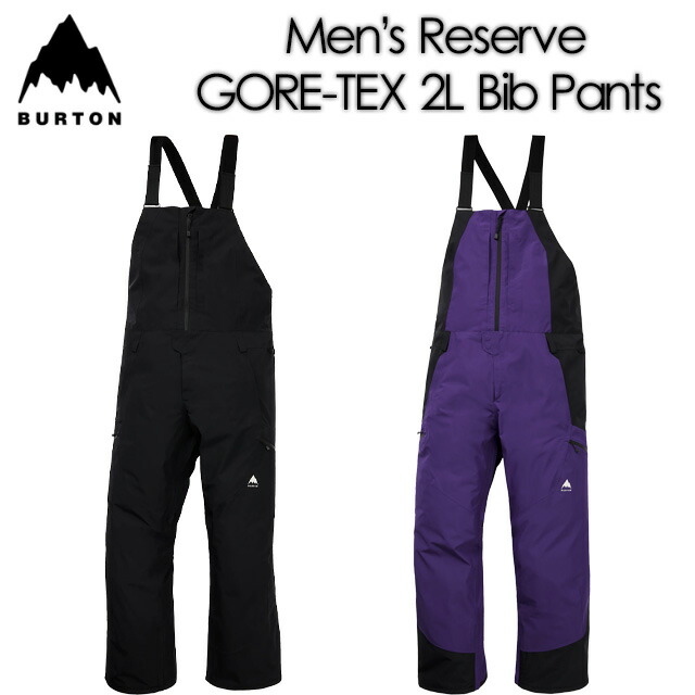 【BURTON】バートン 【Men’ｓ Reserve GORE-TEX 2L Bib】 \u003cbr /\u003eメンズ 取っておく ゴアテックス 2L ビブパンツ \u003cbr /\u003e25-26 スノーボード お召しもの 成人男性用