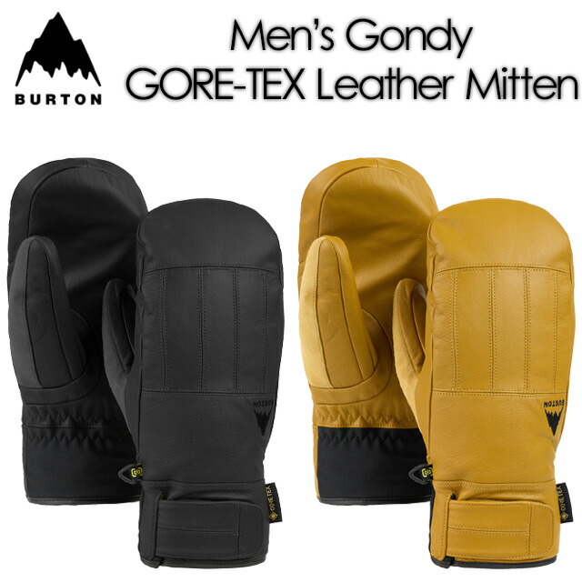 【BURTON】バートン 【Men's Gondy GORE-TEX Leather Mitten】＜br /＞メンズ ゴンディ GORE-TEX レザー ミトン＜br /＞25-26 スノーボードグローブ ミトン