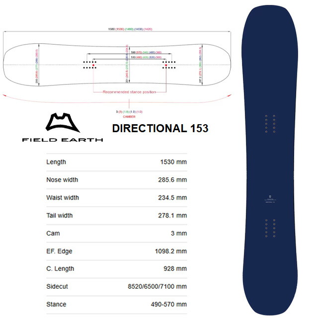 楽天市場】【FIELDEARTH】フィールドアース【NS 152】2024-2025 MODEL