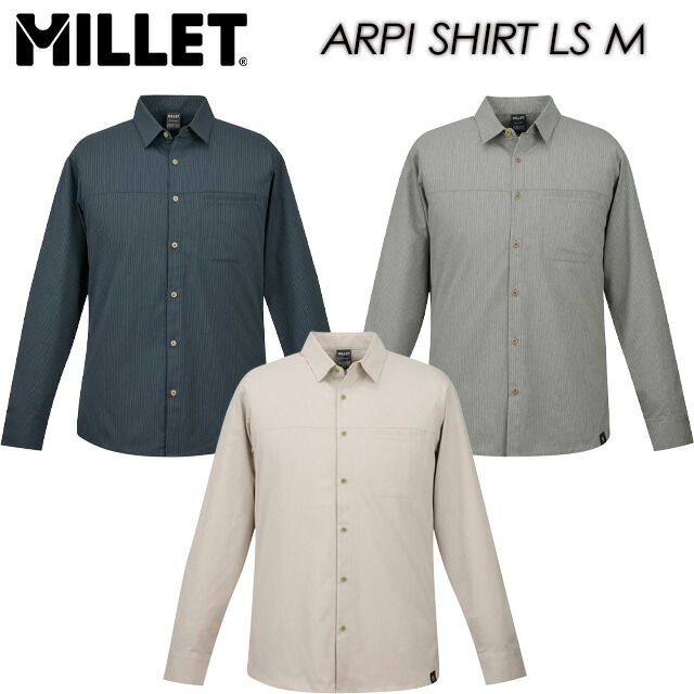 【MILLET】 ミレー 【ARPI SHIRT LS M】 アルピ ロングスリーブシャツ MIV02192