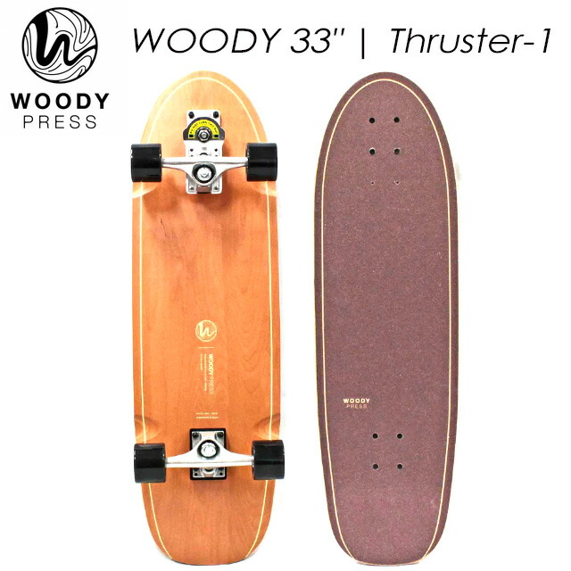 WOODY PRESS サーフスケート 31.0ムラサキスポーツ オンラインストア限定 WOODY PRESS ウッディープレス スケート