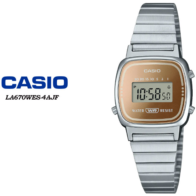 【CASIO】 カシオ CASIO CLASSIC LA670WES-4AJF 腕時計 国内正規品