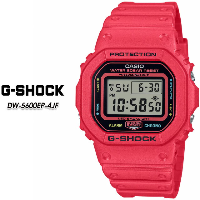 DW-5600PR-4JR Parraコラボモデル G-SHOCK Authentic Casio Rare Limited Edition Parra Multi-Color Watch