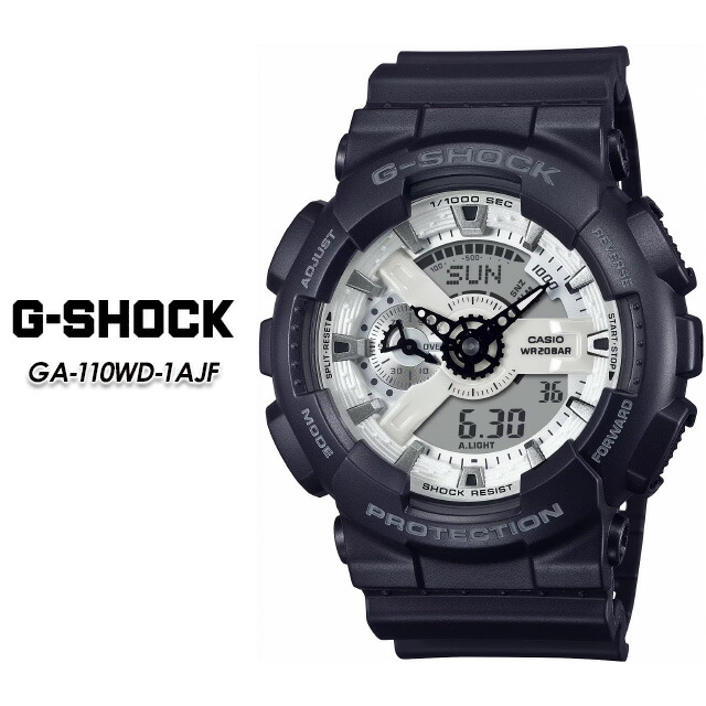 【G-SHOCK】 Gショック GA-110WD-1AJF 【CASIO】 カシオ ジーショック 腕時計 国内正規品