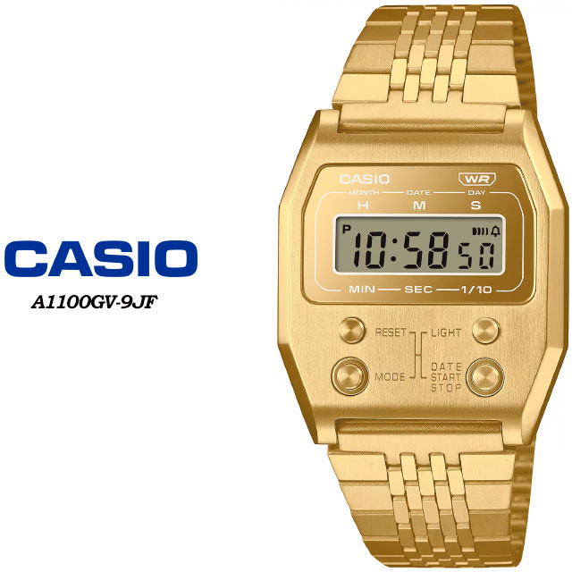 【CASIO】 カシオ CASIO CLASSIC A1100GV-9JF ウオッチ 国内定め事品