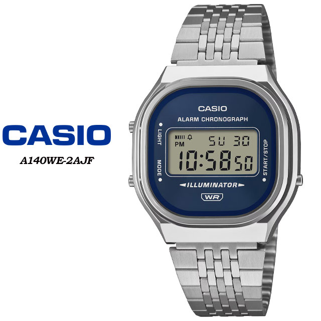 【CASIO】 カシオ CASIO CLASSIC A140WE-2AJF ウォッチ 国内置き目品