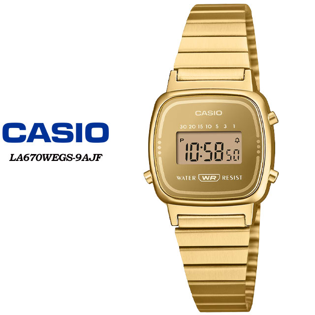 【CASIO】 カシオ CASIO CLASSIC 天使の都市670WES-7AJF ウォッチ 国内置き目品