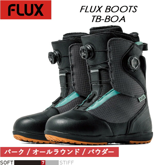 【FLUX】 フラックス 【TB-BOA】 ティービー ボア 25-26 BLACK ブーツ スノーボード｜SPRAY