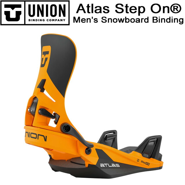 【UNION】 ユニオン 【Atlas Step On】 アトラス Step On 25-26 MODEL / Orange ビンディング バインディング スノーボード