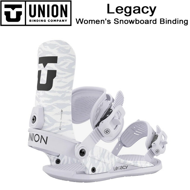 【UNION】 ユニオン 【Legacy】 レガシー 25-26 MODEL / Grey ウィメンズ ビンディング バインディング スノーボード