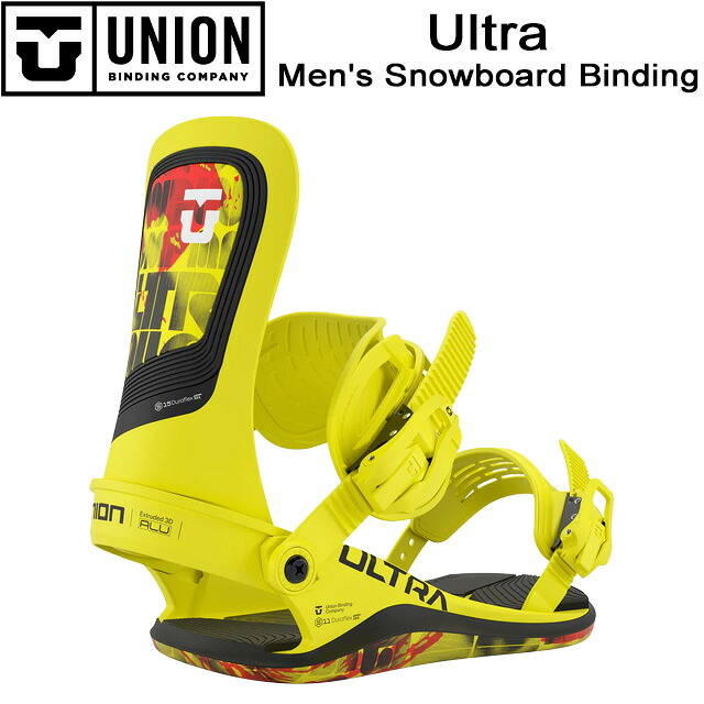 【UNION】 ユニオン 【Ultra】 ウルトラ 25-26 MODEL / Hype Yellow ビンディング バインディング スノーボード