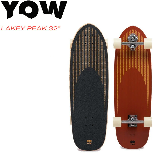 楽天市場】スケートボード 【YOW】【PADANG PADANG 34“ Surfskate