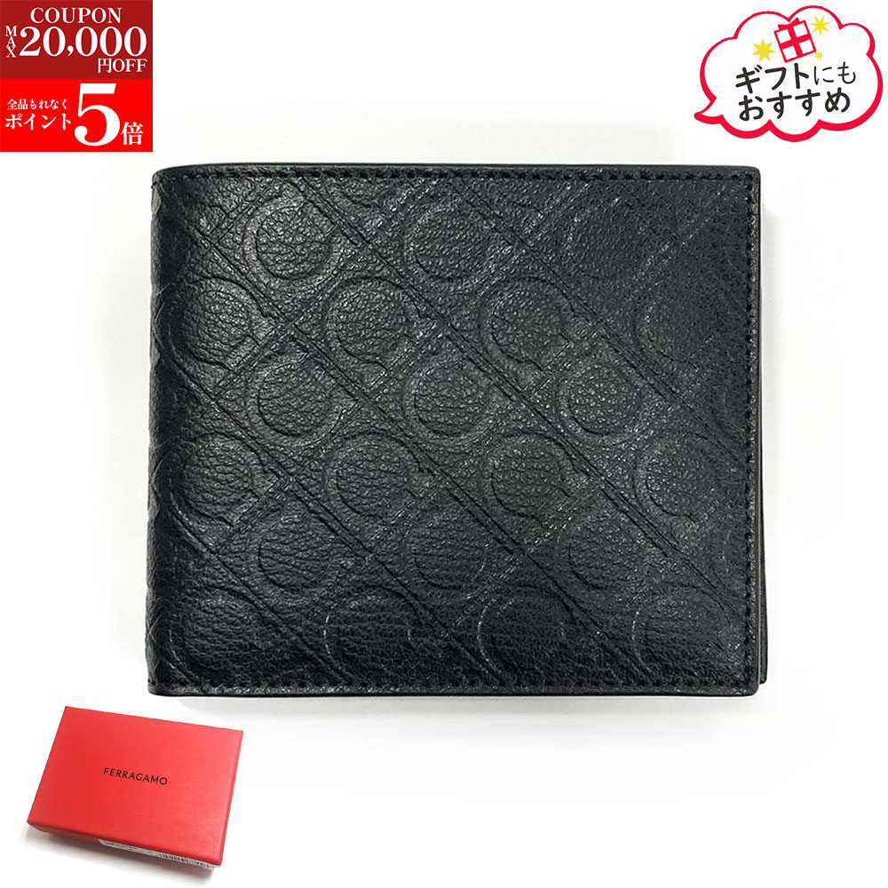 楽天市場】【3,000円OFF☆決算クーポン】フェラガモ 2つ折り財布