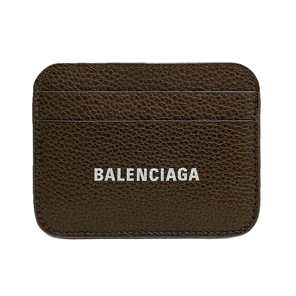 直営店☆BALENCIAGA☆最終SALE! ロゴ レザー カードホルダー org.jpg