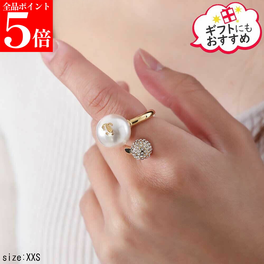【春の応援SALE全品P5倍＆最大2万円値引きクーポン15日迄】Jimmy Choo ジミーチュウ J000161932 JIQ AURI RING JIQ リング 指輪