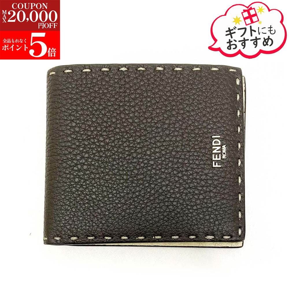 楽天市場】FENDI フェンディ FENDI ROMA Bi-Fold Wallet 二つ折り財布