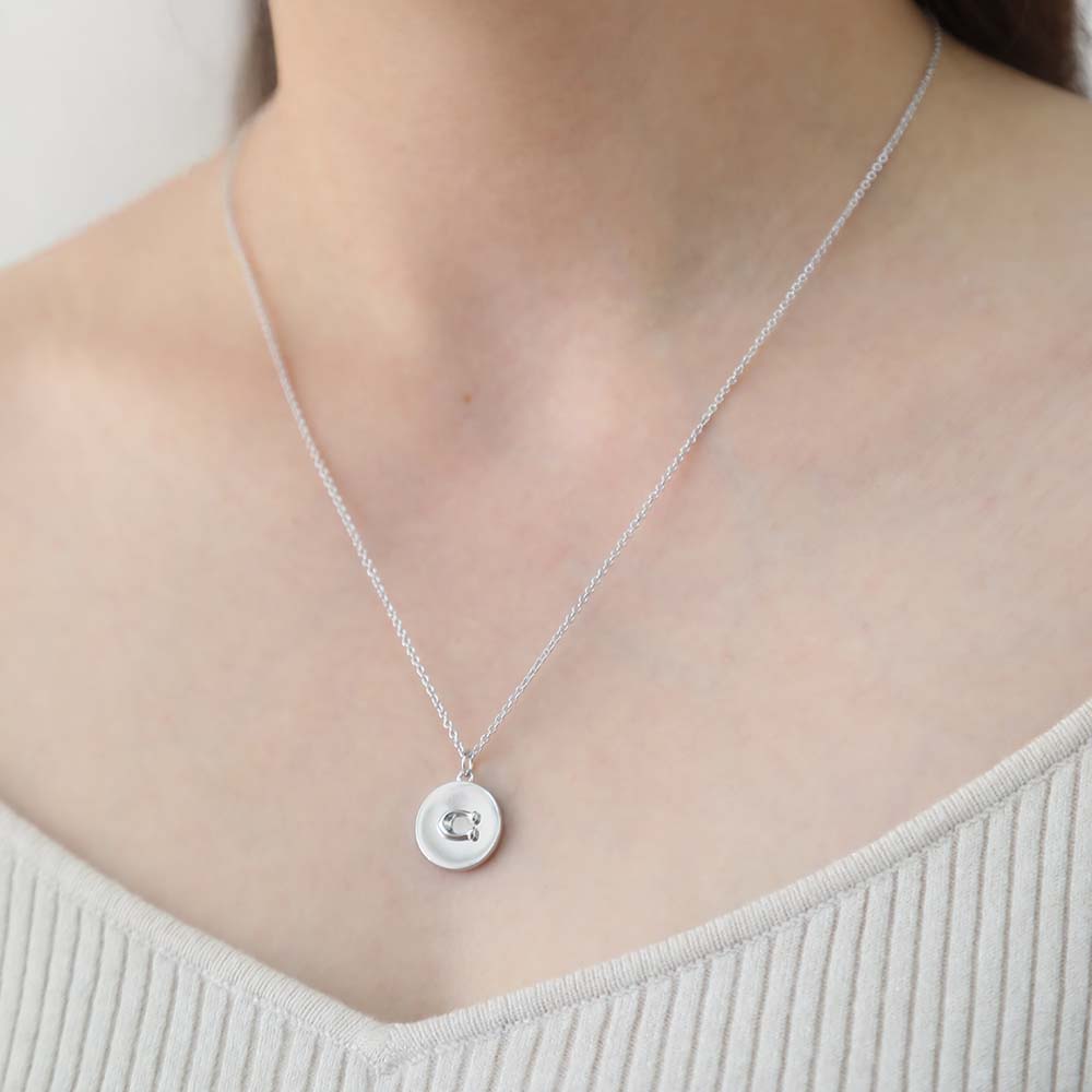 楽天市場】コーチ COACH アクセサリー ネックレス 493100RHO030 楽天市場】コーチ COACH アクセサリー ネックレス 493100RHO030