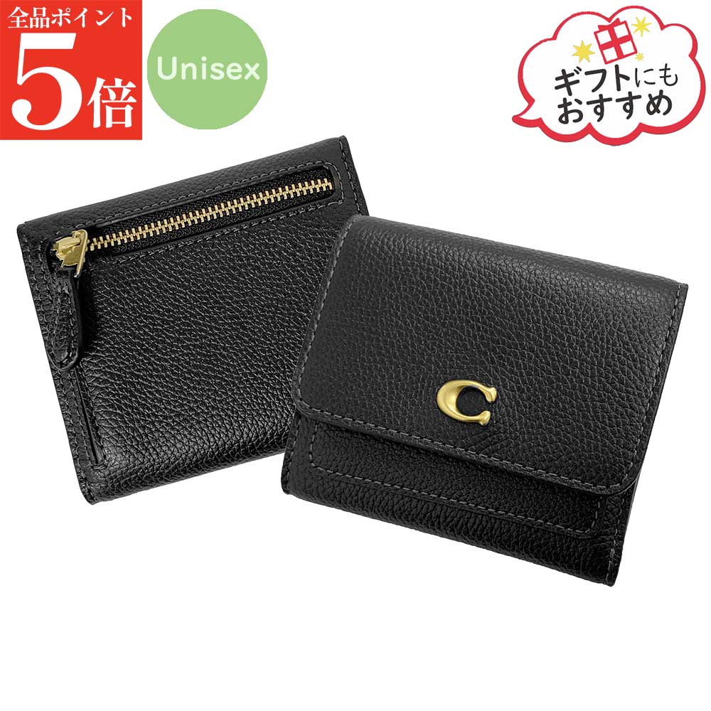 【ｽｰﾊﾟｰSALE☆全品P5倍＆最大限度2万円ｽﾍﾟｼｬﾙｸｰﾎﾟﾝ15日迄】COACH コーチ職 二つ折り紙入れ ミラ CAO13 レディース なめし革 スモール 下げ翼 ウォレット 金属元素ロゴタイプ ミニ紙入れ メンズ ユニ一発やる 成人女性用 成人女性用 成人男性用 成人男性用 男女兼用