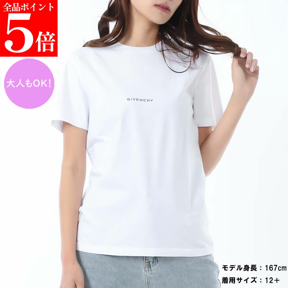 【ｽｰﾊﾟｰSALE☆全品P5倍＆最大限度2万円ｽﾍﾟｼｬﾙｸｰﾎﾟﾝ15日迄】※訳あり※GIVENCHY KIDS ジバンシィ キッズ H30719 10P レディース ガールズ 半袖 ティーシャツ 成年者も聞き届ける