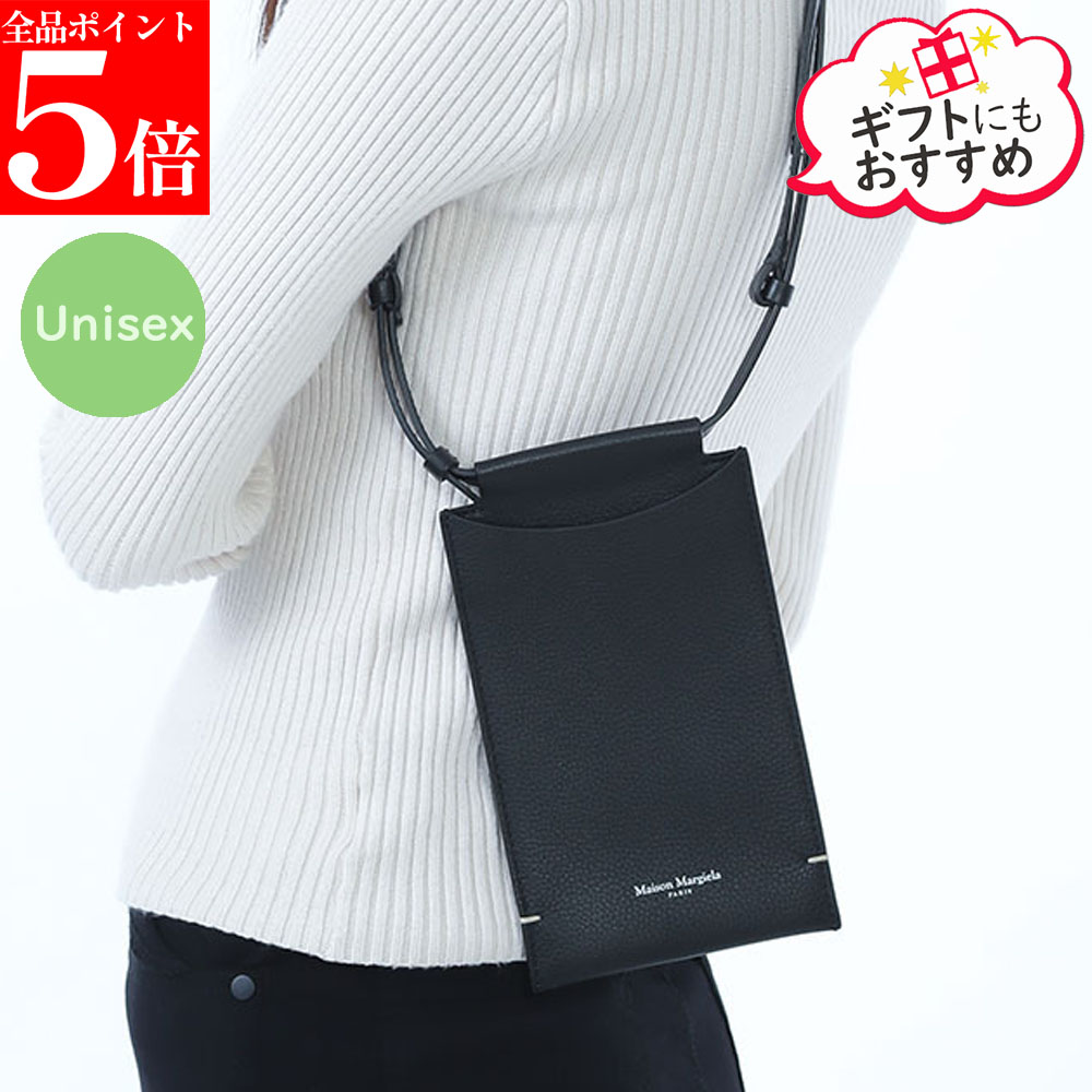 【春の応援SALE全品P5倍＆最大2万円値引きクーポン15日迄】Maison Margiela メゾンマルジェラ SA2VZ0005 P7268 H8419 Dress-age スマホショルダー