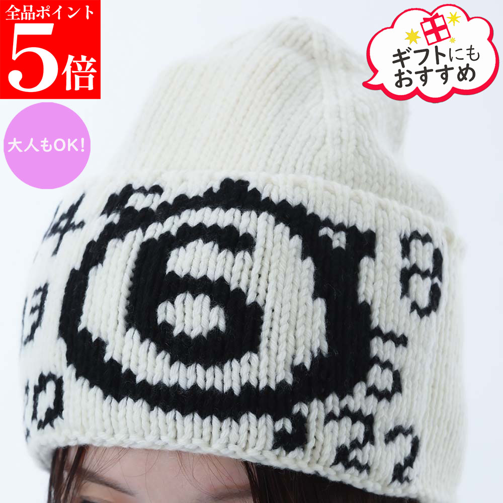 【ｽｰﾊﾟｰSALE☆全品P5倍＆最大限度2万円ｽﾍﾟｼｬﾙｸｰﾎﾟﾝ15日迄】MM6 Maison Margiela KIDS エムエムシックス メゾンマルジェラ キッズ M60915 MM06M M6101 レディース ガールズ メンズ ボーイズ 編み物帽 ビーニー 鳥打ち帽 白いこと 成年者も聞き入れる！