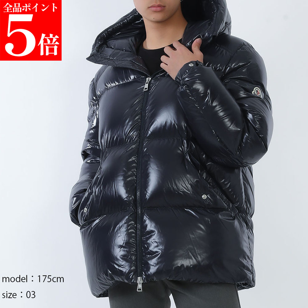 【正規品・新品・GW直前ｽｰﾊﾟｰSALE全品P5倍＆全品5％値引きｸｰﾎﾟﾝ30日迄】MONCLER モンクレール I20911A 001845963V 742 BAISE ダウンジャケット ネイビー
