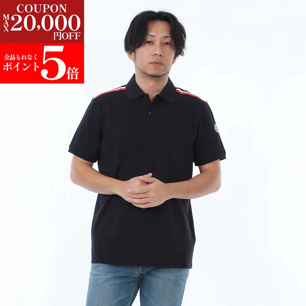 楽天市場】MONCLER モンクレール ポロシャツ POLO MANICA C 8A70300
