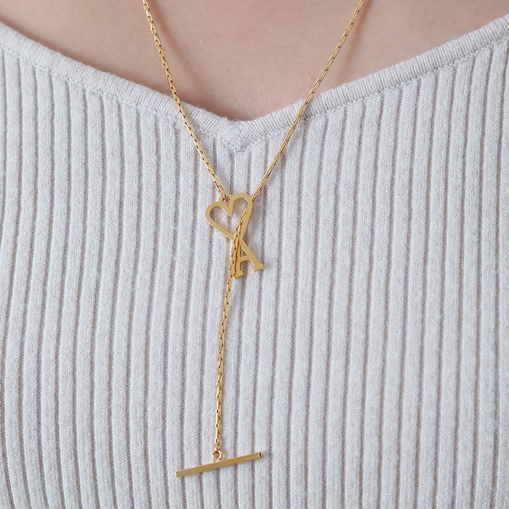 ネックレス・ペンダント Adc Necklace - AMI Paris - l - Gold 楽天市場】AMI Paris ネックレス アミ パリス AMI ADC CHAIN