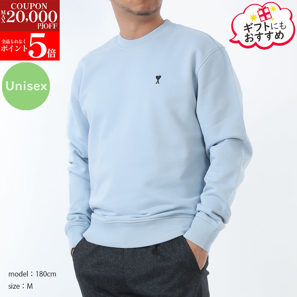 楽天市場】AMI Paris スウェット アミ パリス Black Ami de Coeur