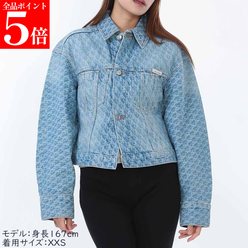 【ｽｰﾊﾟｰSALE☆全品P5倍＆最大限度2万円ｽﾍﾟｼｬﾙｸｰﾎﾟﾝ15日迄】★2025SS★Calvin Klein JEANS カルバンクライン デニム LV047C782G X0S ジーンズ上衣