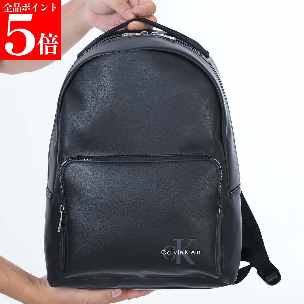 【春の応援SALE全品P5倍＆最大2万円値引きクーポン15日迄】Calvin Klein カルバンクライン LV04G3042G UB1 MONOLOGO モノロゴ バックパック