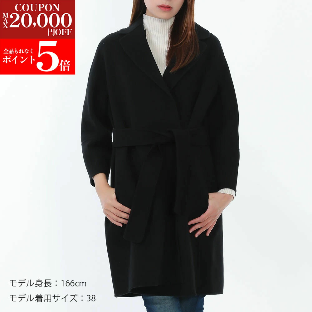 S Max Mara エスマックスマーラ　コート　黒　Sサイズ　イタリア製 楽天市場】エスマックスマーラ S Max Mara ウールコート ラグラン