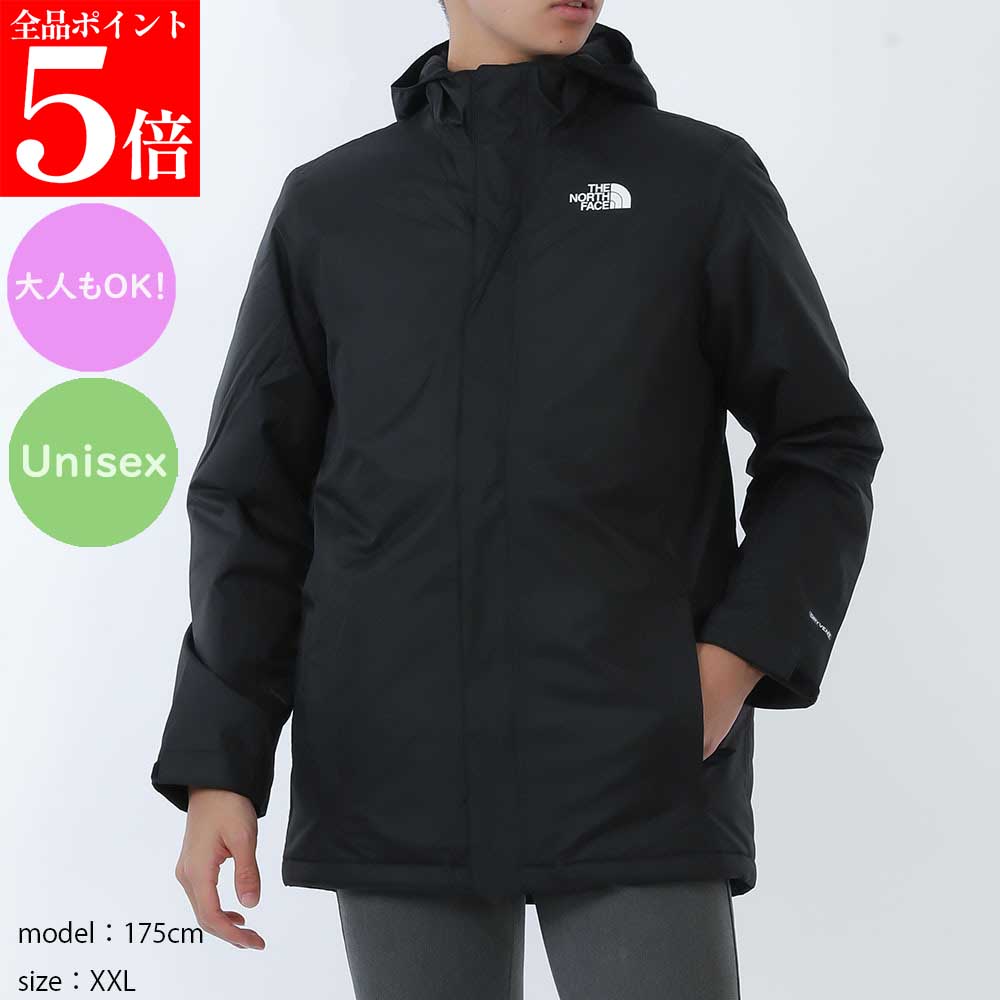 【春の応援SALE全品P5倍＆最大2万円値引きクーポン15日迄】THE NORTH FACE Kids ザ ノースフェイス キッズ NF0A8EJQJK31 スノークエストジャケット 大人もOK