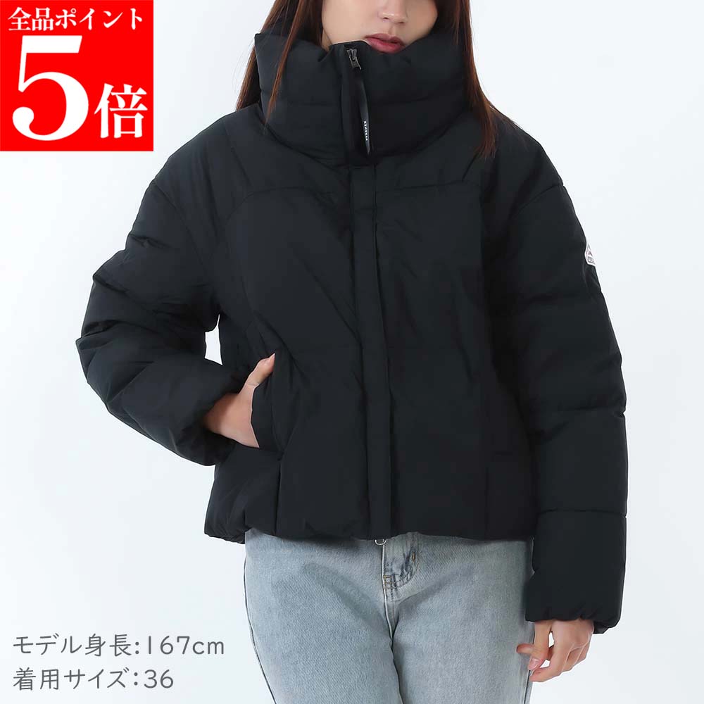 【春の応援SALE全品P5倍＆最大2万円値引きクーポン15日迄】PYRENEX ピレネックス HWY044 0009 HARMONIE CROP アルモニ クロップド丈 ショート丈 レディース ダウンジャケット 女性用 婦人用