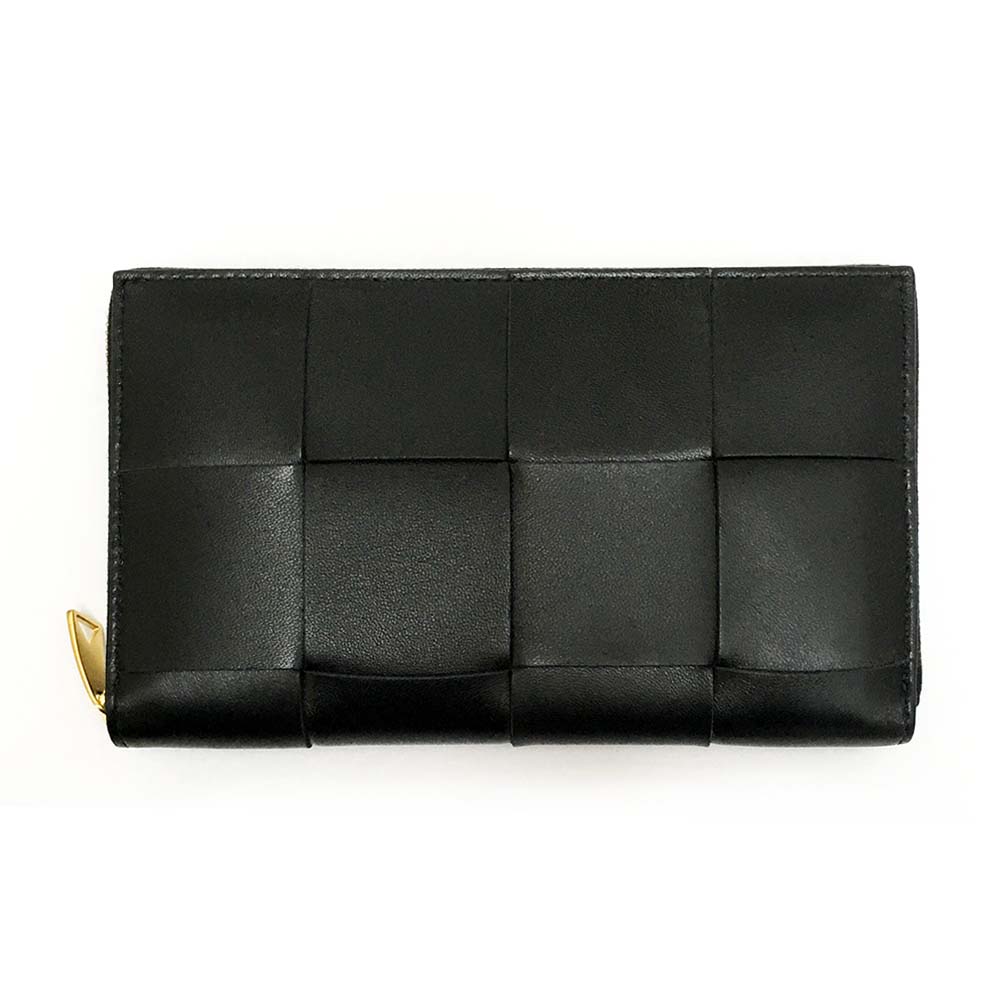 ✨現行　ほぼ未使用✨ボッテガ　長財布　ラウンドファスナー カセット　RFID ✨美品✨ボッテガヴェネタ 折り財布 カセット ラウンド